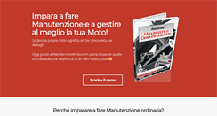 Desktop Screenshot of manutenzionemoto.com