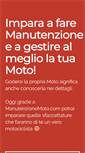Mobile Screenshot of manutenzionemoto.com